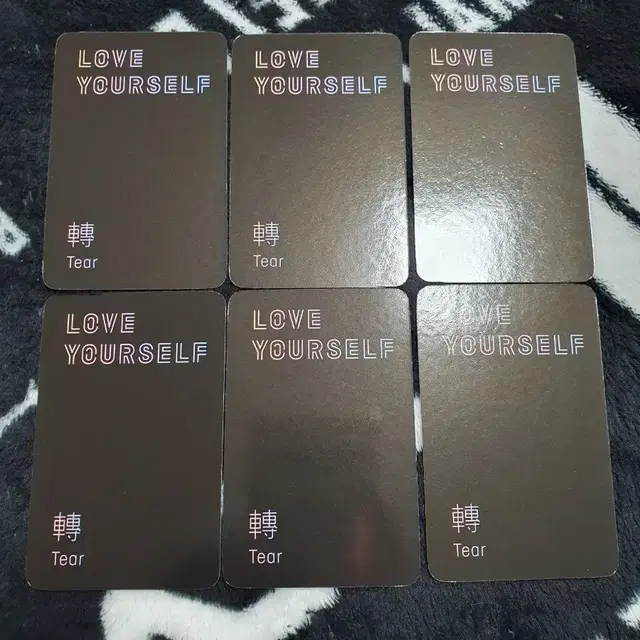 방탄소년단 럽셀 티어 LOVE YOURSELF 'Tear' LP 포카