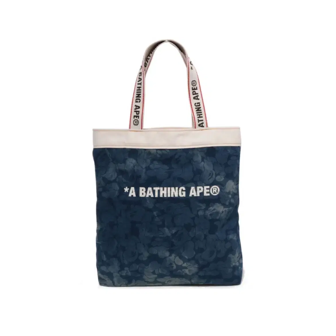 베이프 Bape solid camo tote bag