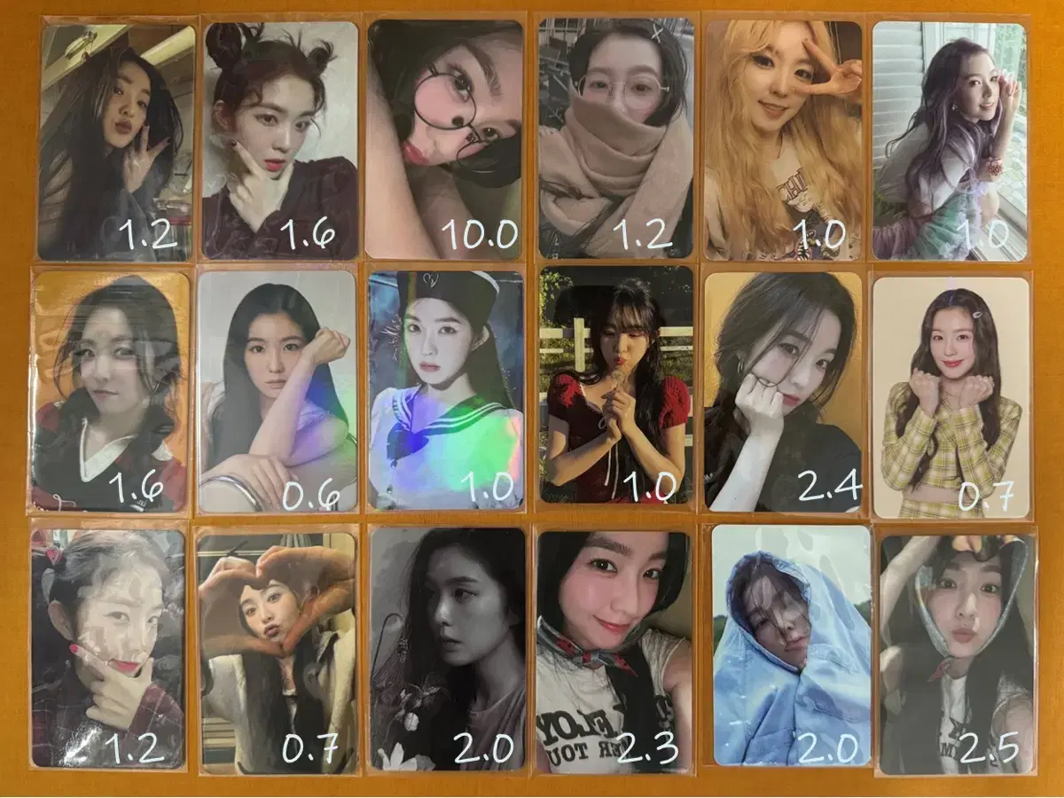 Red Velvet Photocards wts irene seulgi wendy joy yeri Poka