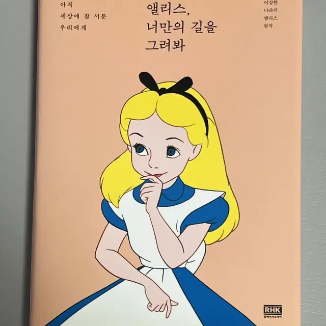 앨리스, 너만의 길을 그려봐 책 에세이