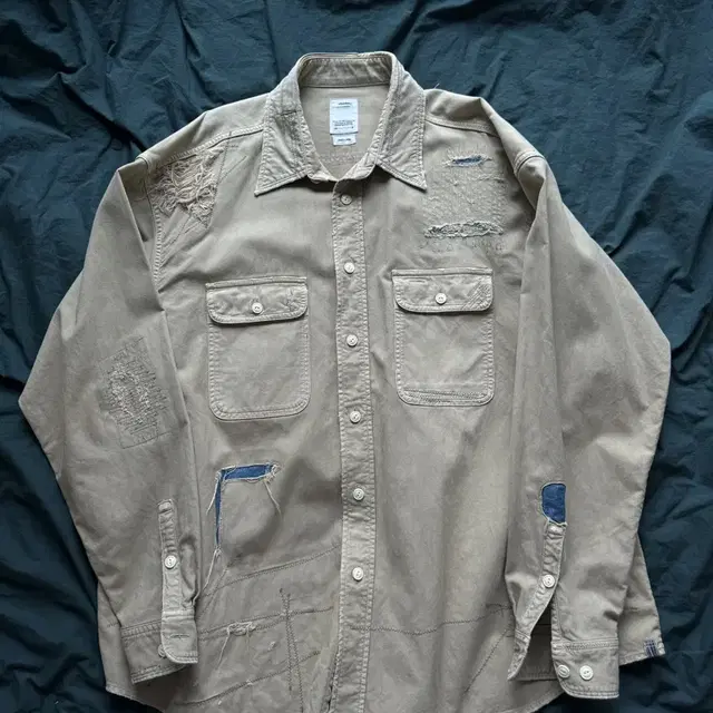 [1]Visvim GRAND RIVER L/S CRASH.khaki