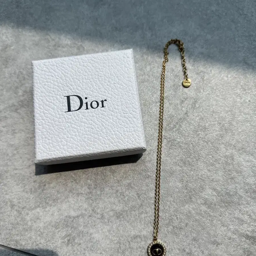 [OS] Dior 디올 여성 페티트 CD 바로크 진주 목걸이 팬던트