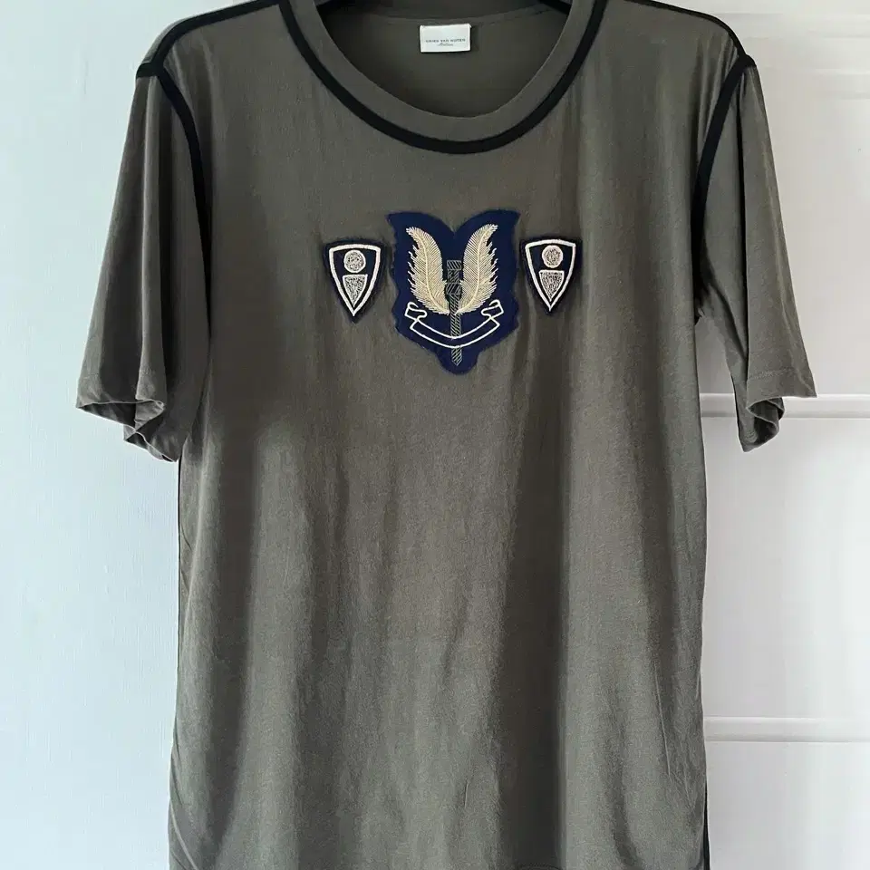 Dries Van Noten Emblem Embroidery T