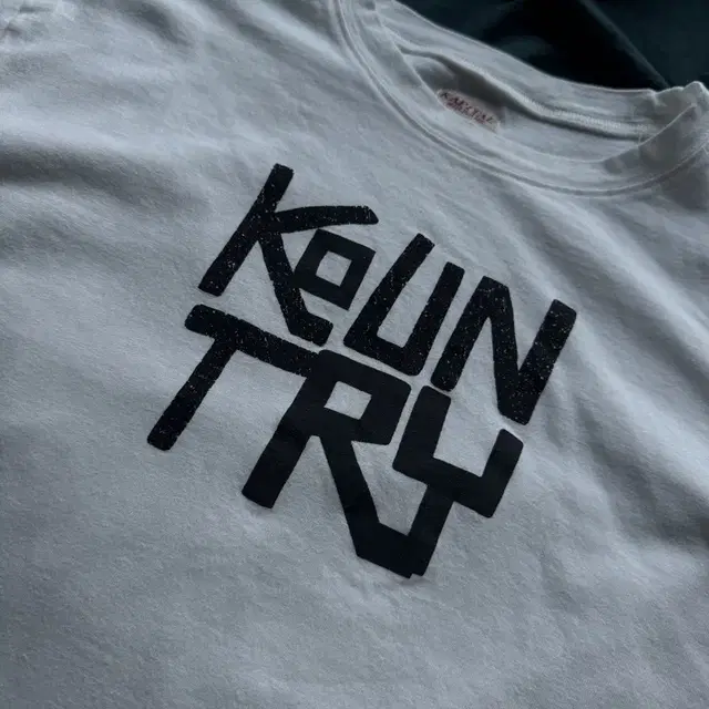 [M]Kapital Jersey Rookie Crew T-Shirt