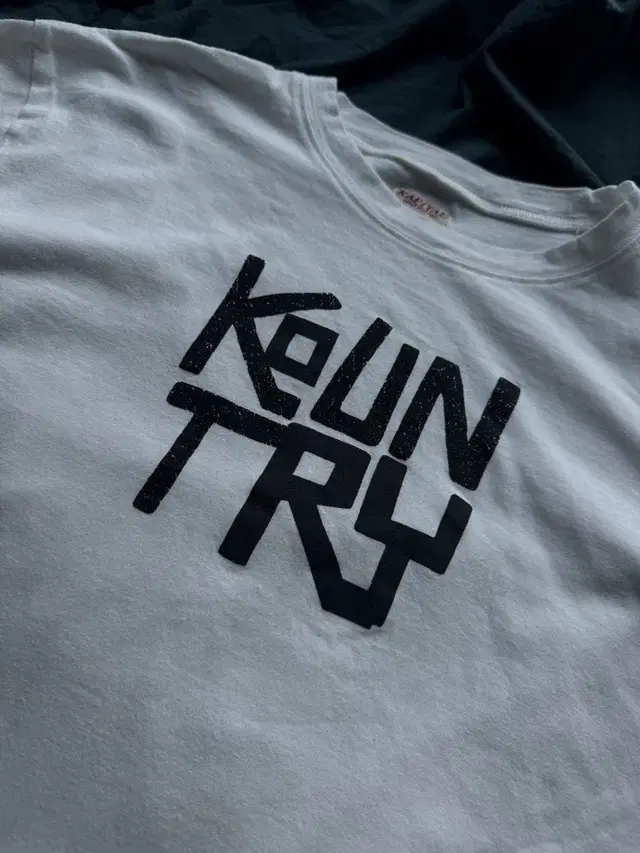 [M]Kapital Jersey Rookie Crew T-Shirt