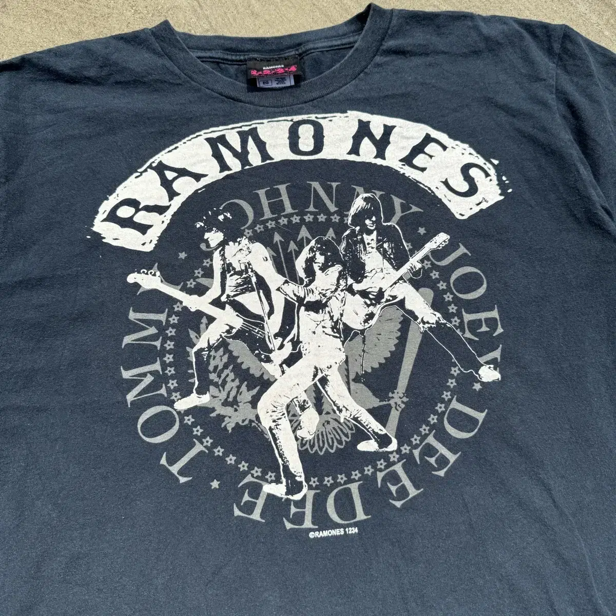 [XL] Ramones 1234 라모네스 프린팅 반팔티