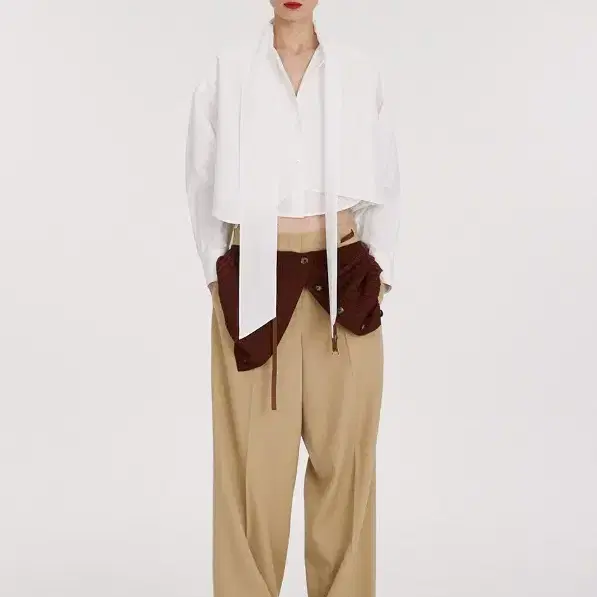 Recto lowrise wide pants M