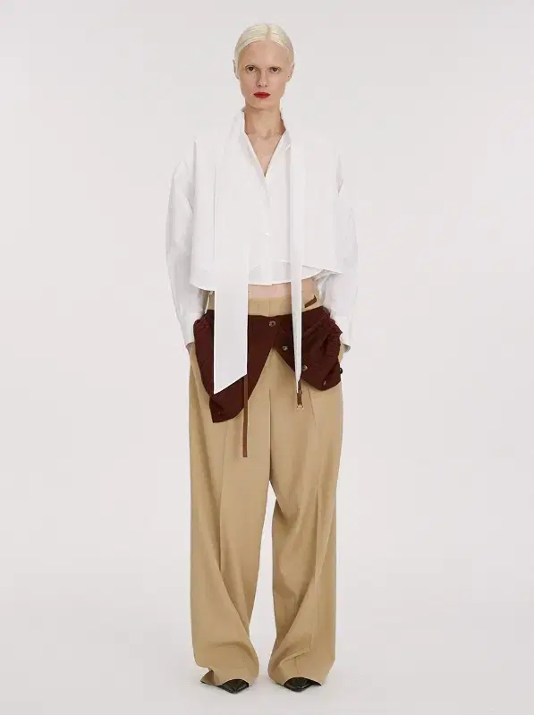 Recto lowrise wide pants M