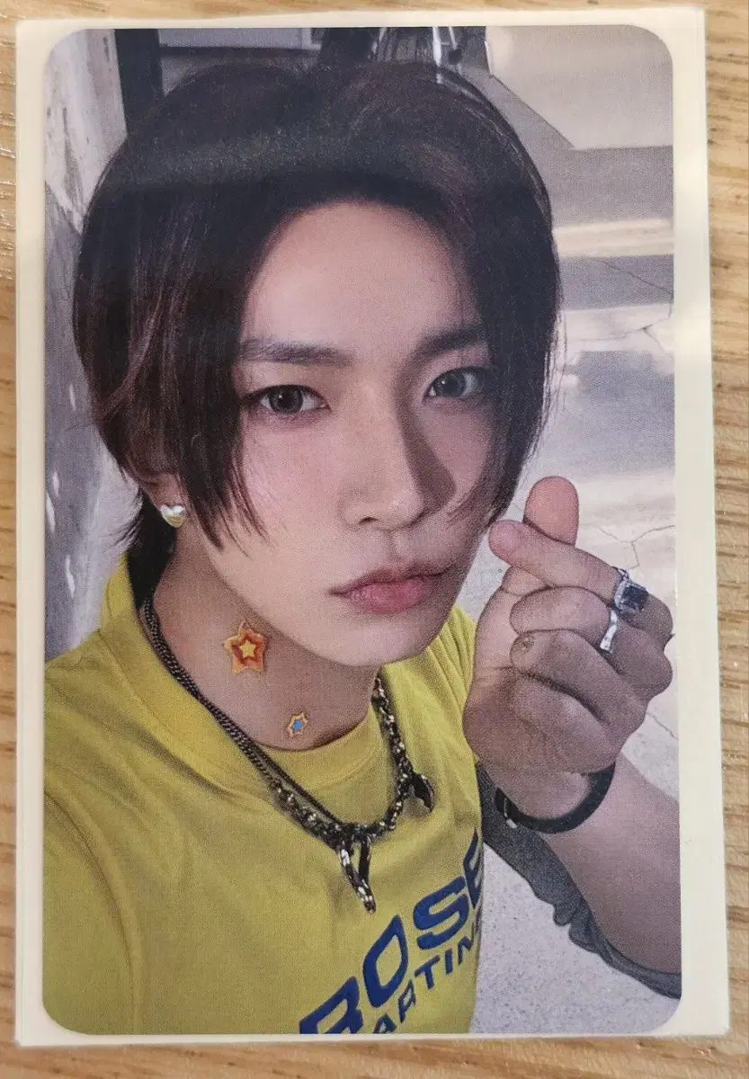 Enhypen Enhypen Romance Untold broadcast photocard heeseung WTS