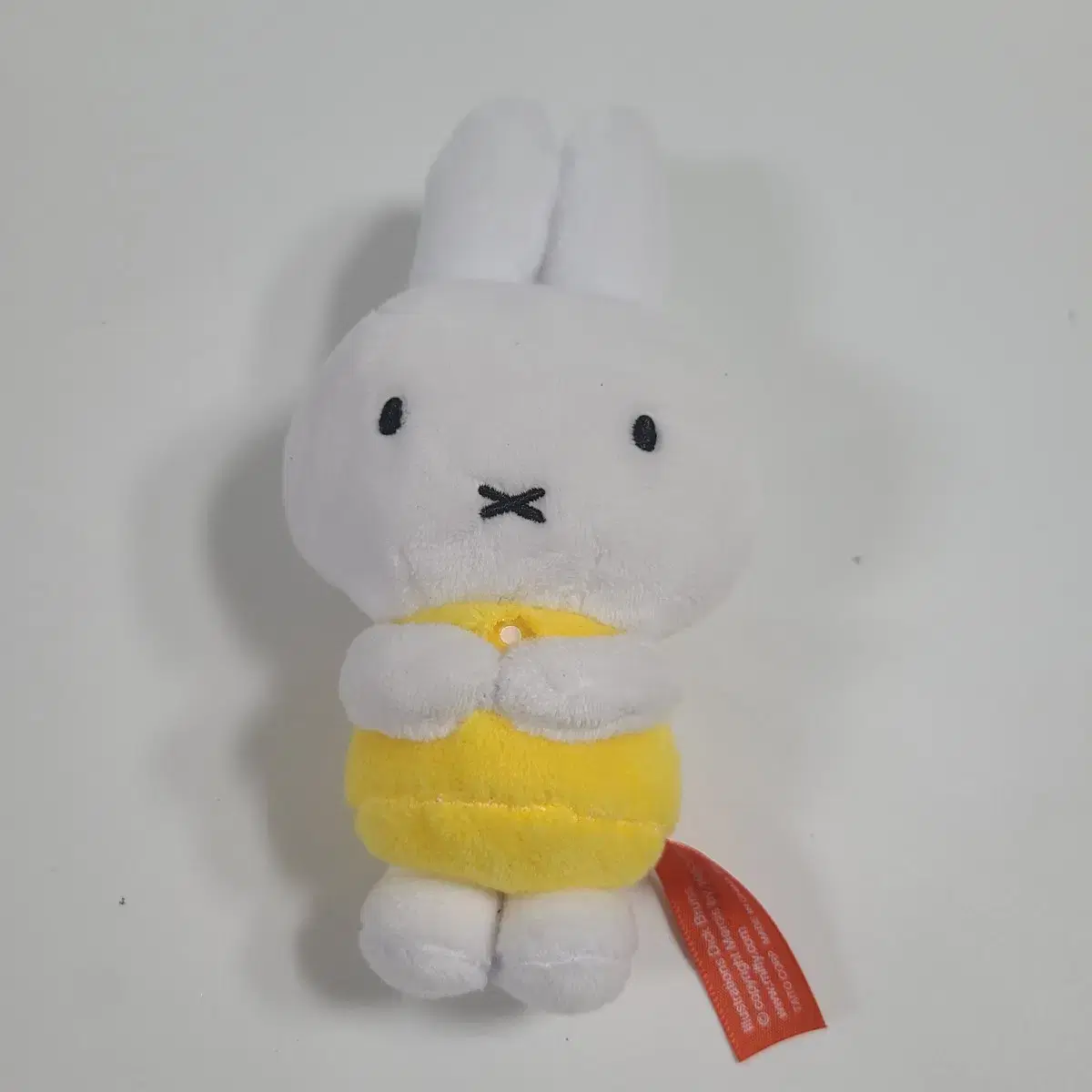 토끼 캐릭터 미피 인형 열쇠고리 키링 스트랩 miffy 굿즈 노랑이