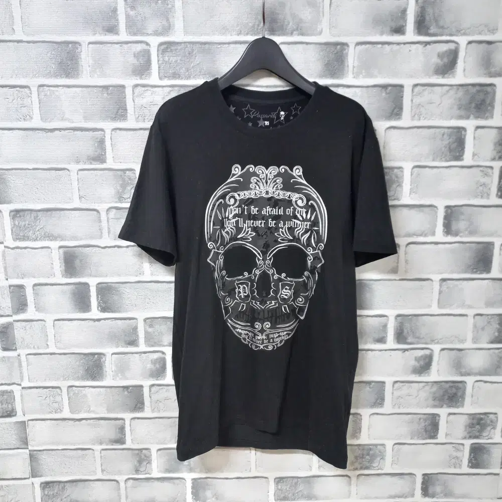 7-14/Passardi Black Print Tee Men95