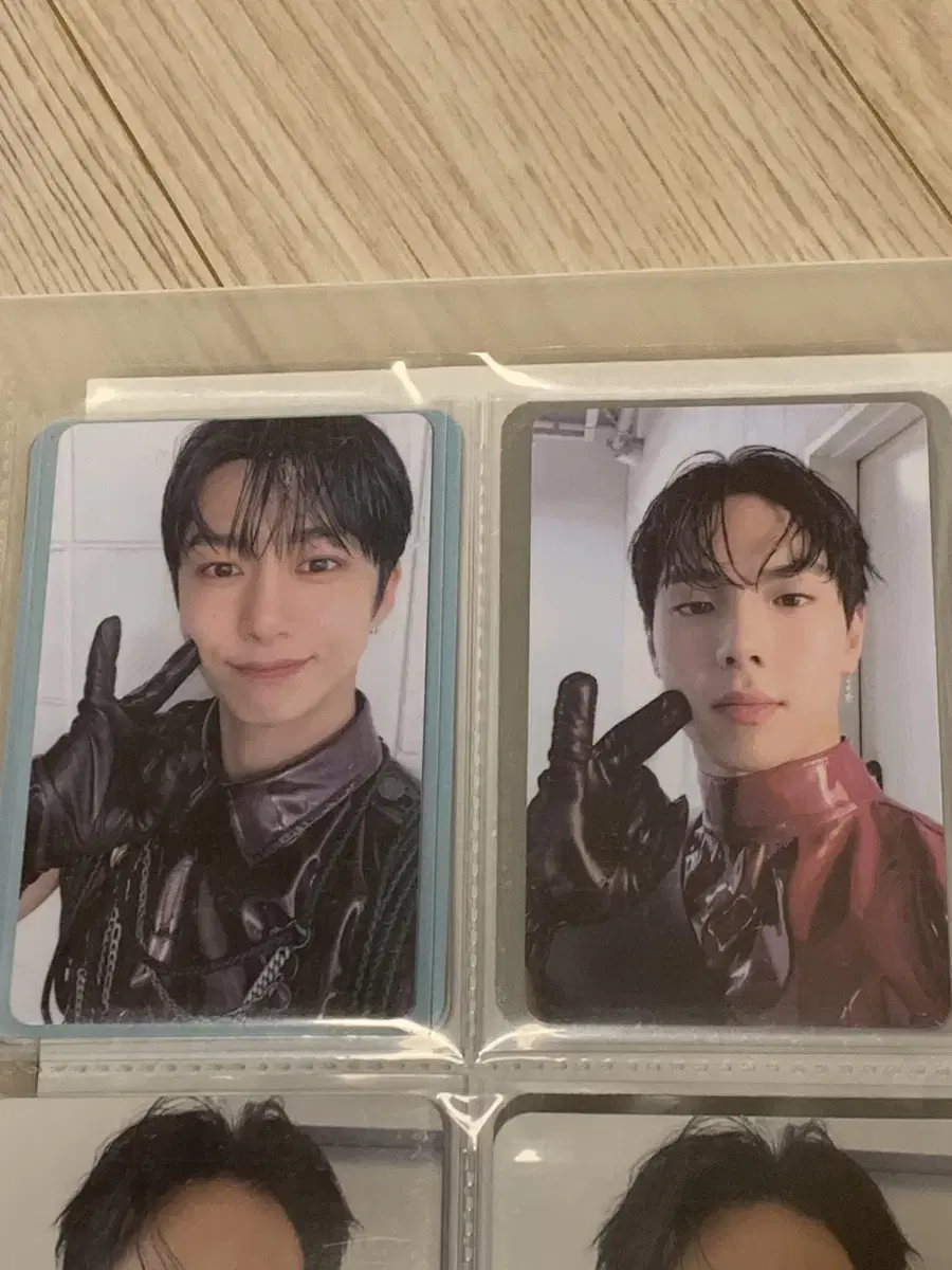 With muu luckydraw Deanscene hyungwon shownu photocard WTS