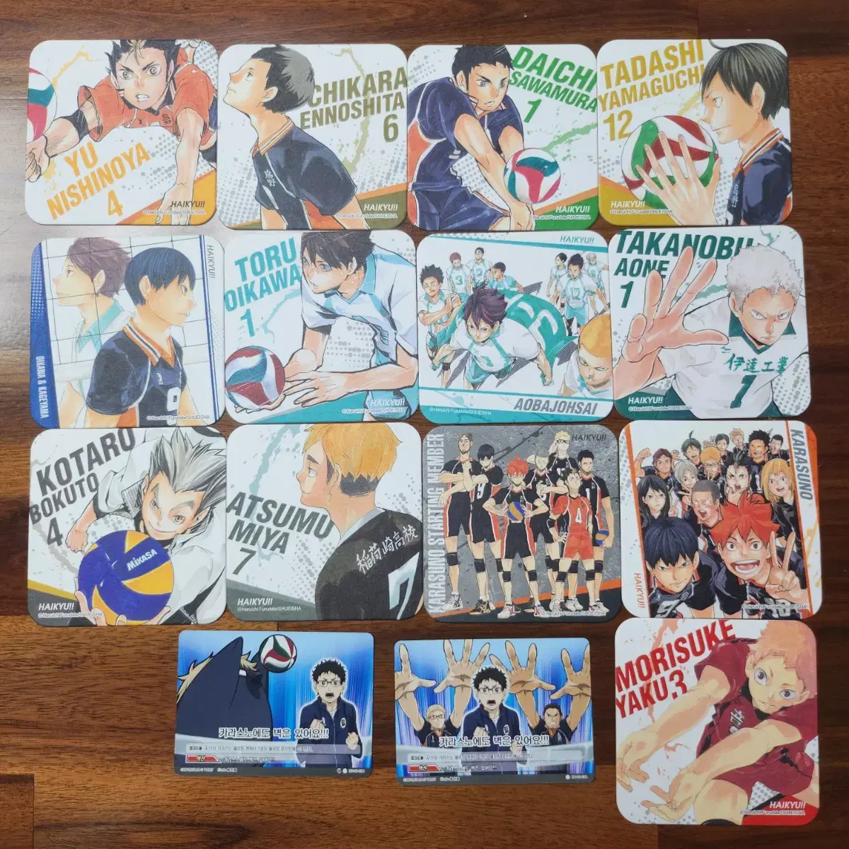 Haikyuu One Piece Coaster Movie Edition Pre-Order Benefit