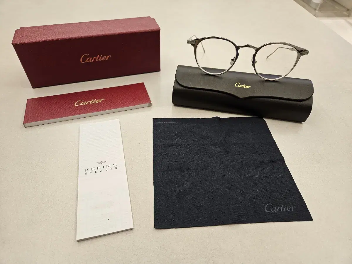 CARTIER 까르띠에 안경 CT0021O 1번 컬러 제품 판매