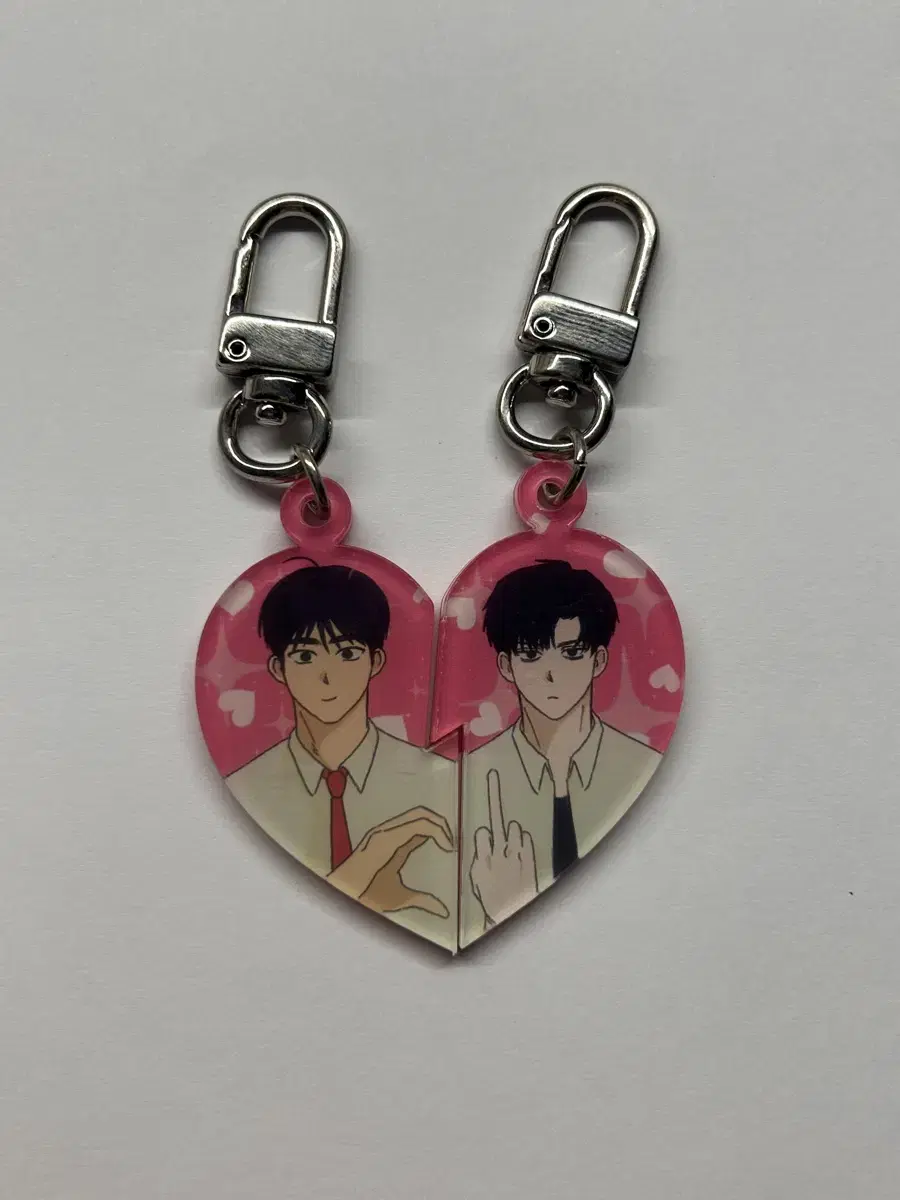 rockraccoon님 빵jun heart keyring