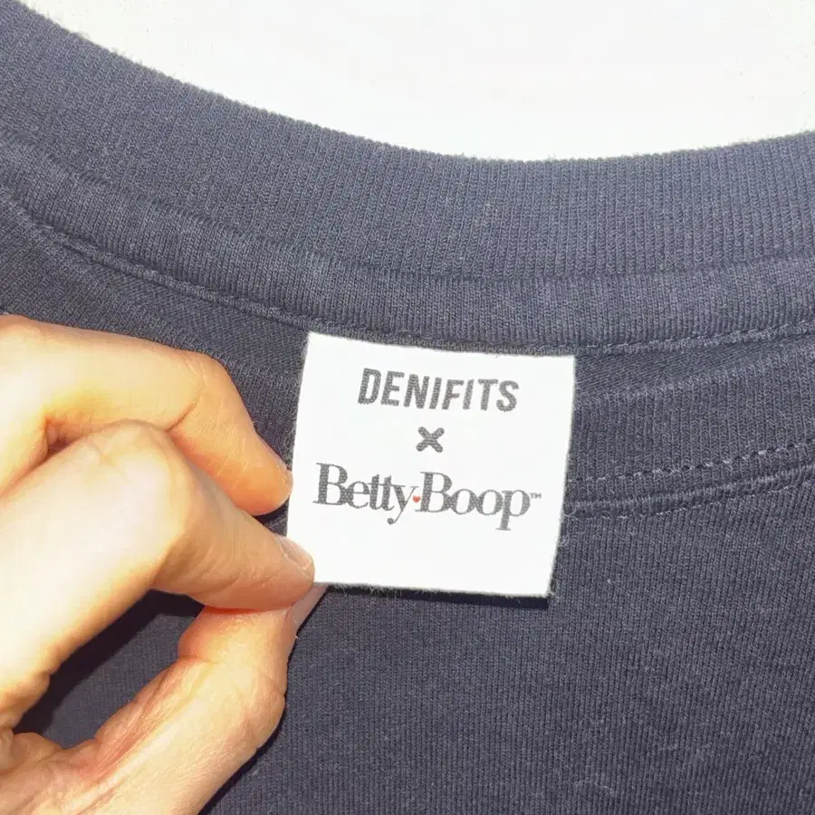 Betty boop x Denifits 반팔