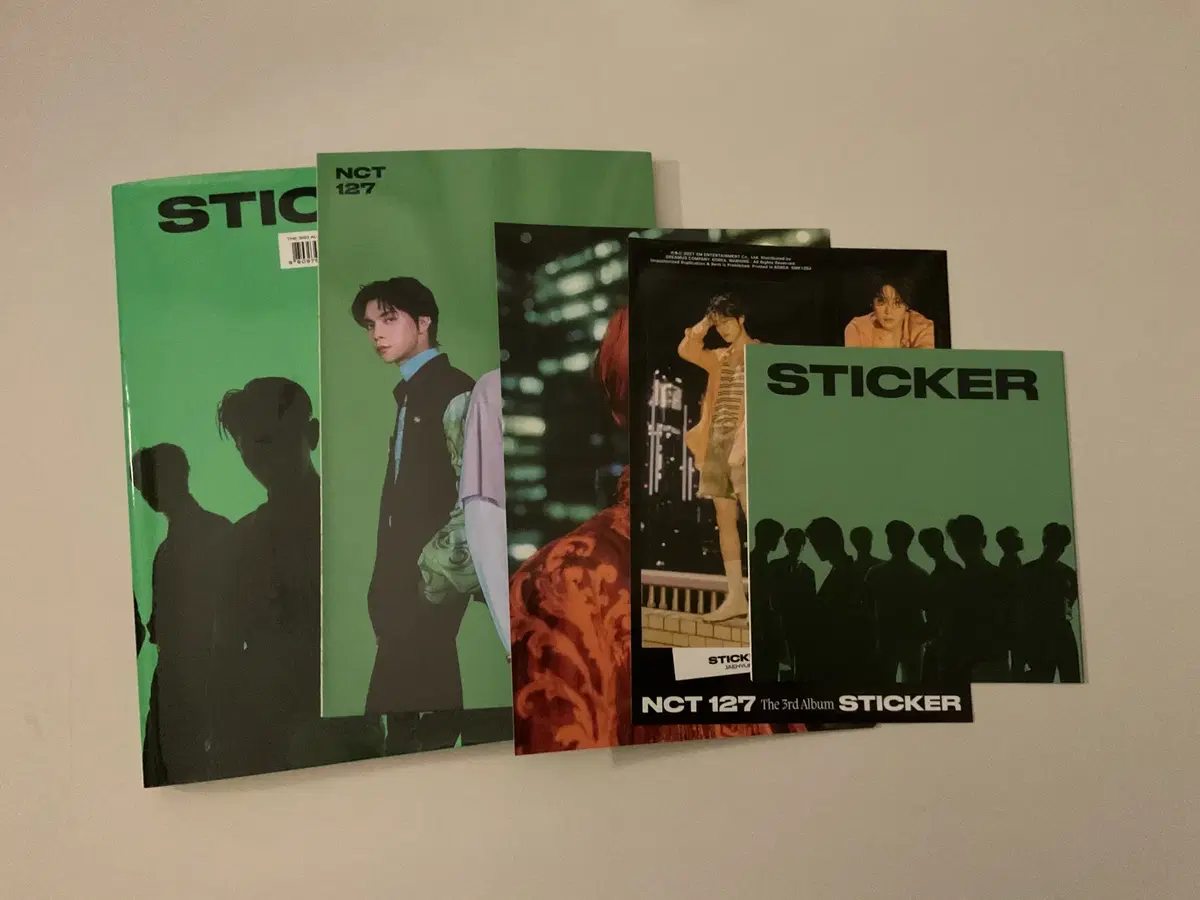 Simple unsealed nct 127 sticker album WTS