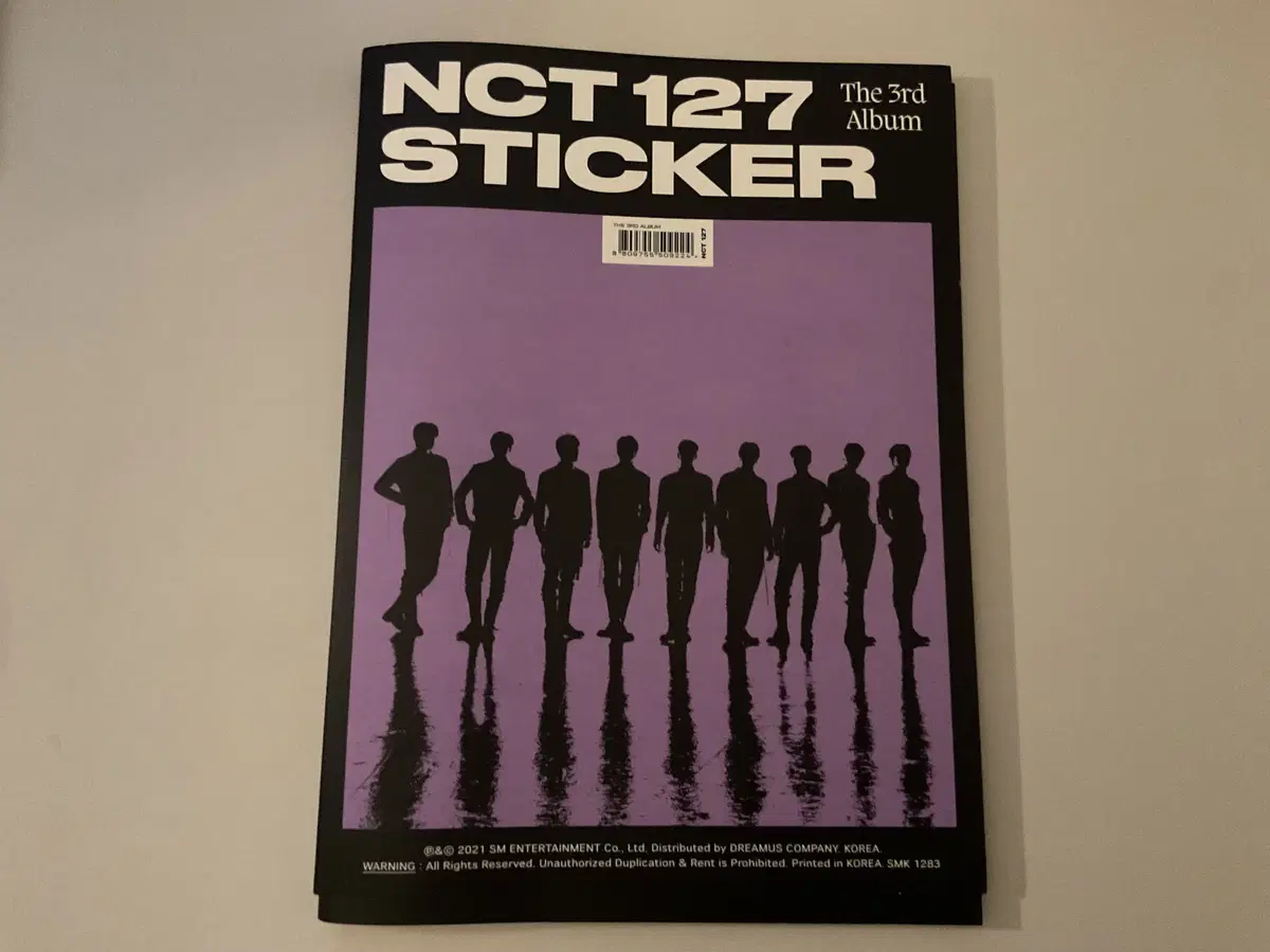 nct 127 sticker unsealed album wts