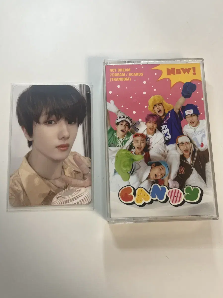 Nctdream candy cassette tape jisung wts markrenjunjenohaechanjaeminchenle