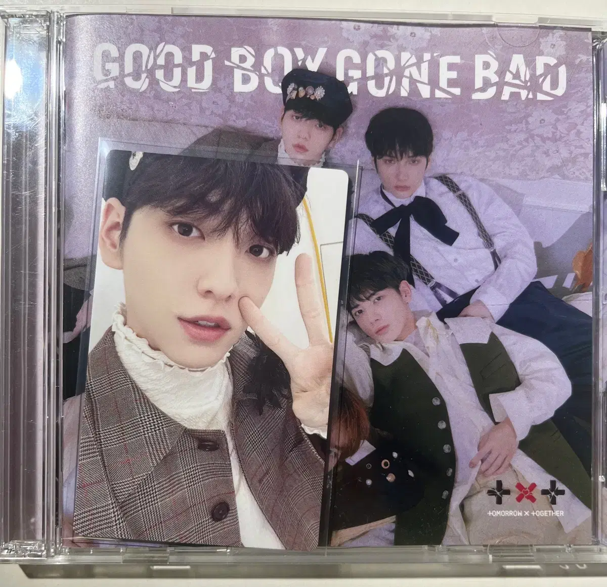 txt choi soobin gbgb japan photocard with album