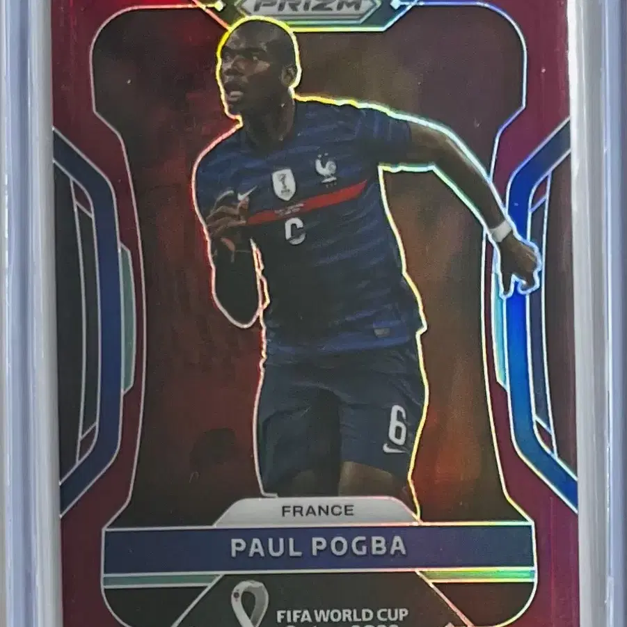 폴 포그바 2022 PANINI PRIZM QATAR MAROON /22