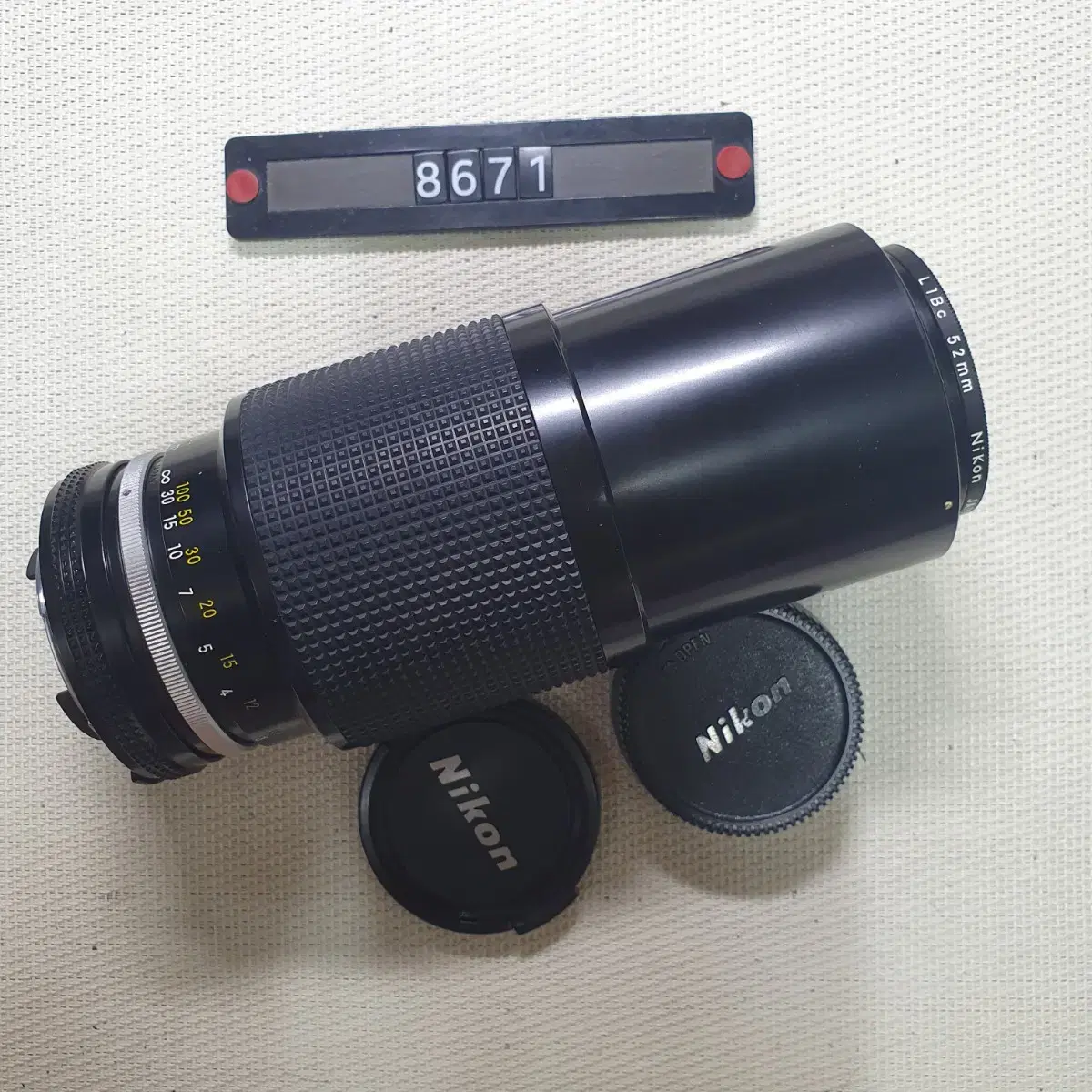 니콘 마운트 줌 니코랄 80-200mm 줌렌즈