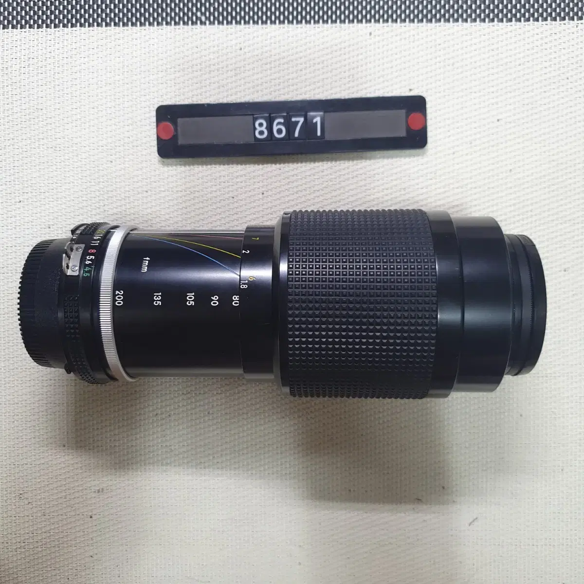 니콘 마운트 줌 니코랄 80-200mm 줌렌즈