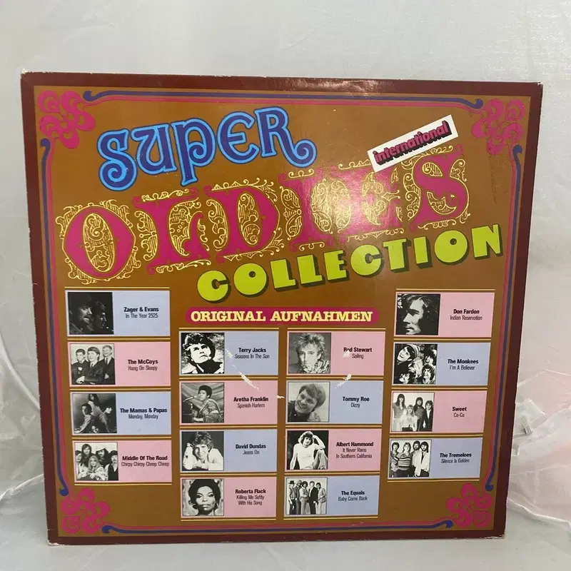 SUPER OLDIES COLLETCION  LP / AA832