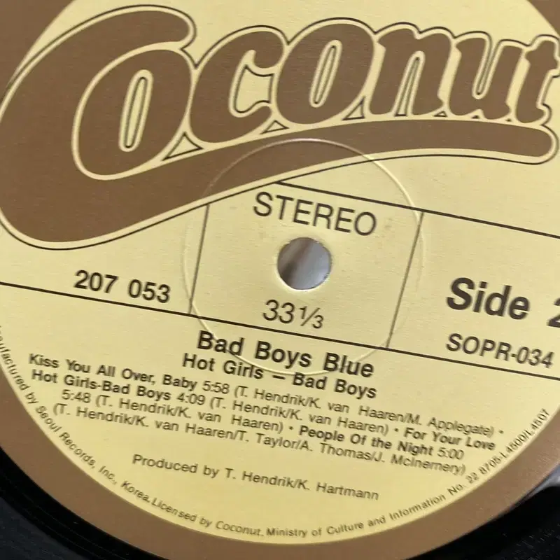 BAD BOYS BLUE  LP / AA864