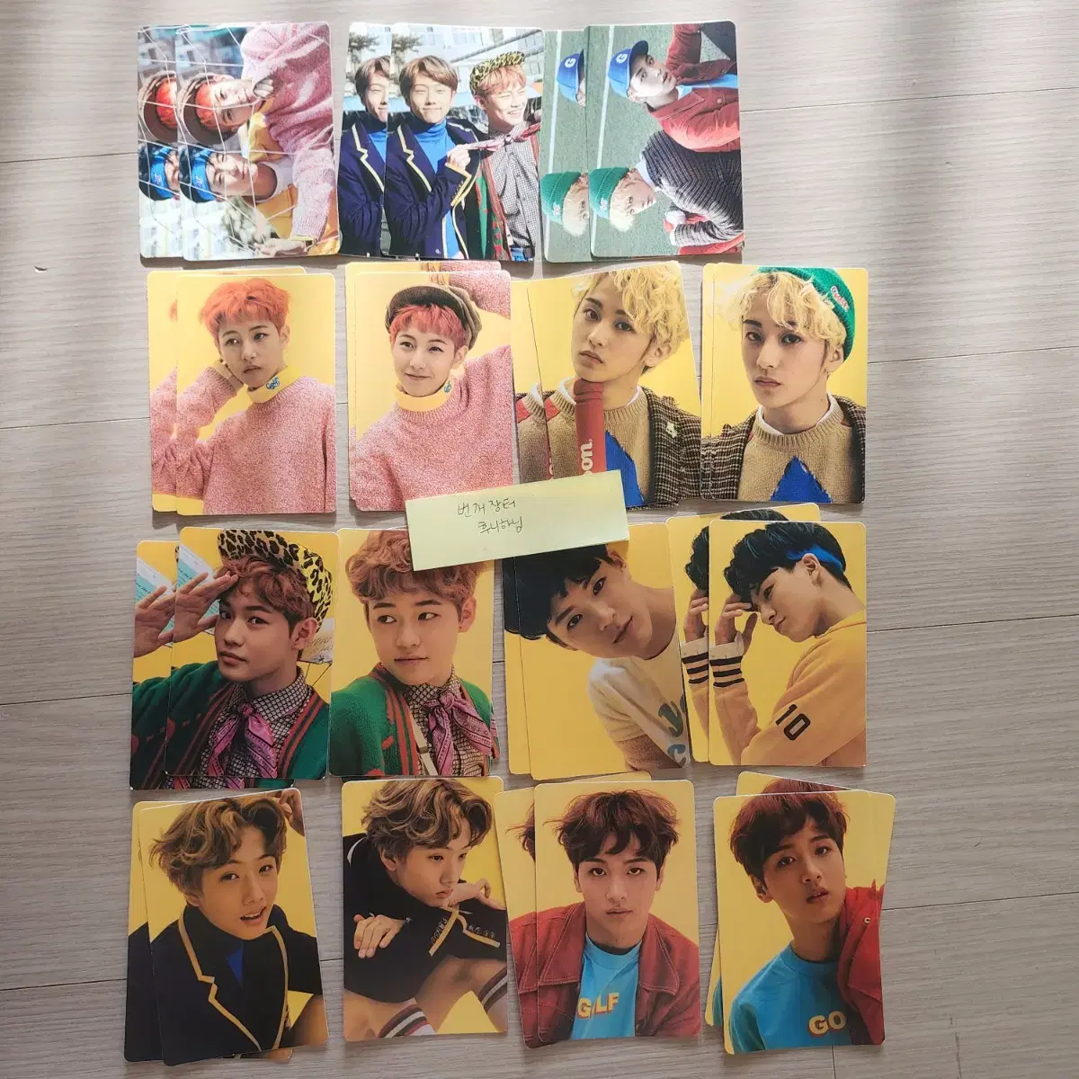 nctdream nct dream First sticker pack photocard