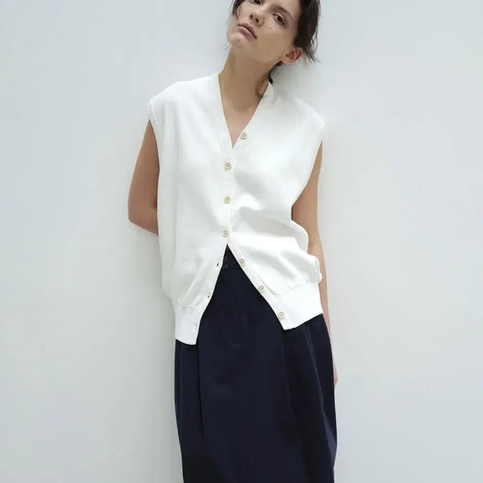 문달 롱스커트 bud skirt in navy