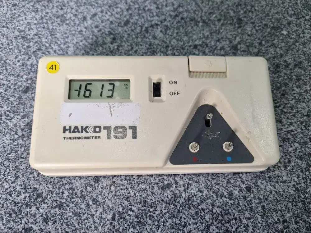 HAKKO191 Thermometer 인두 팁 온도 측정기.