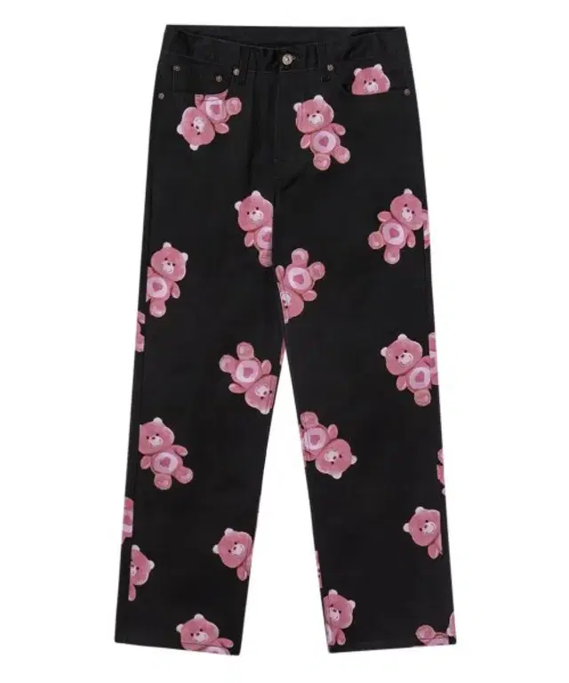 Laugher lovely bear pant - black