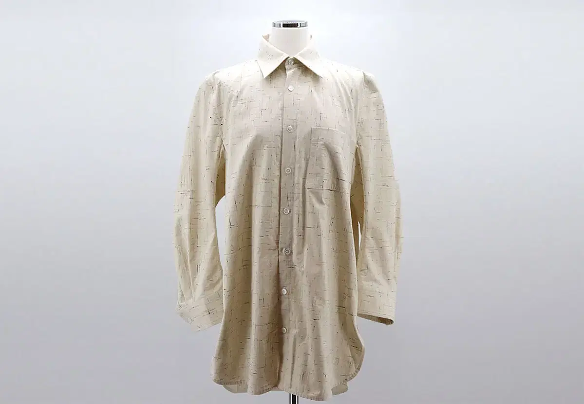 [Good second-hand store] Bottega Veneta Textured Cotton Shirt Condition A+.