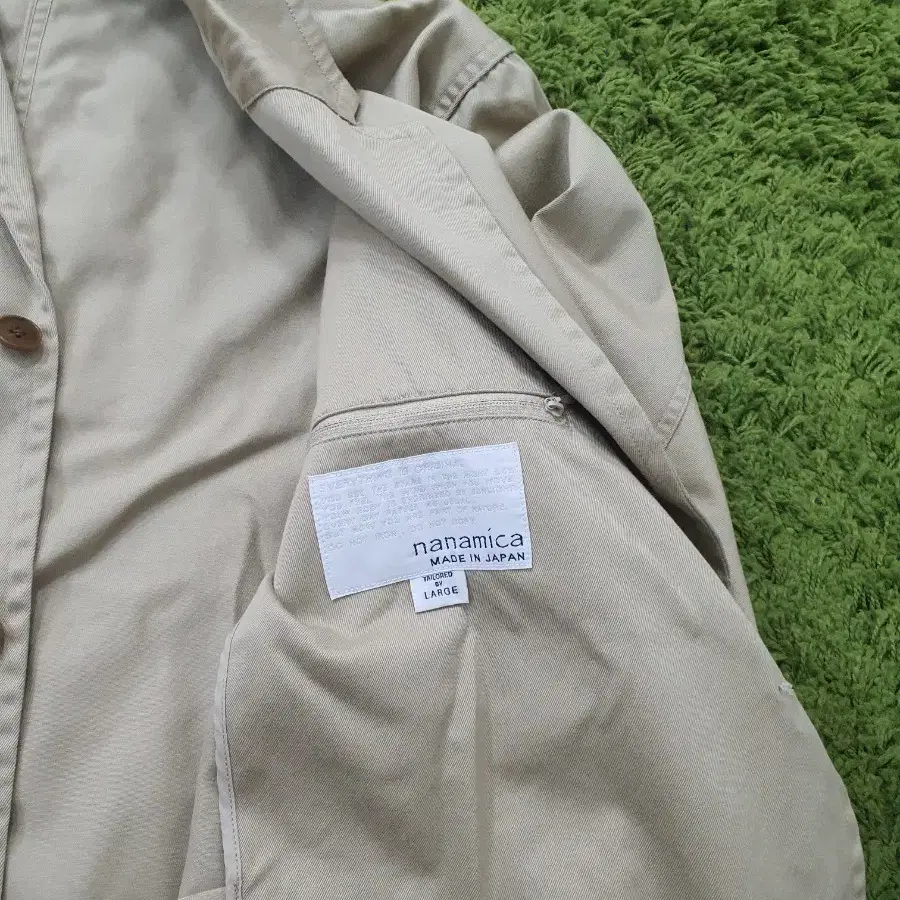 나나미카 NANAMICACHINO JACKET (KHAKI) Lsize