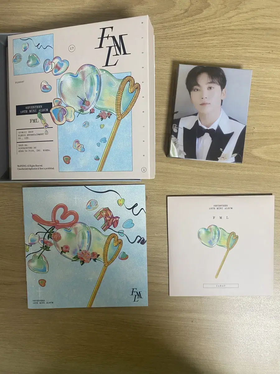 Seventeen album boo seungkwan FML