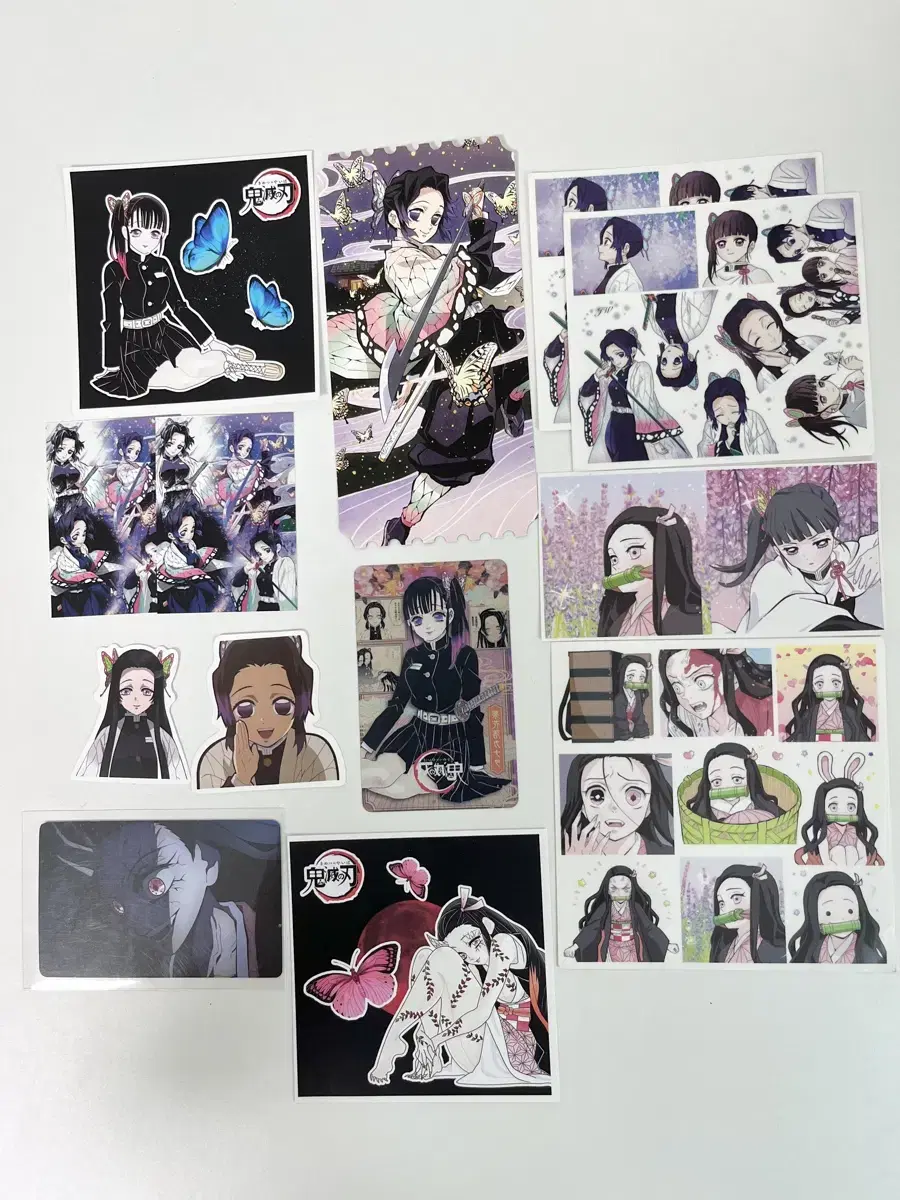 Demon Slayer Nezuko, Kanao, and Shinobu merchandise