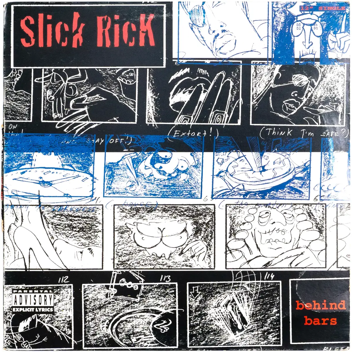 Slick Rick - Behind Bars LP