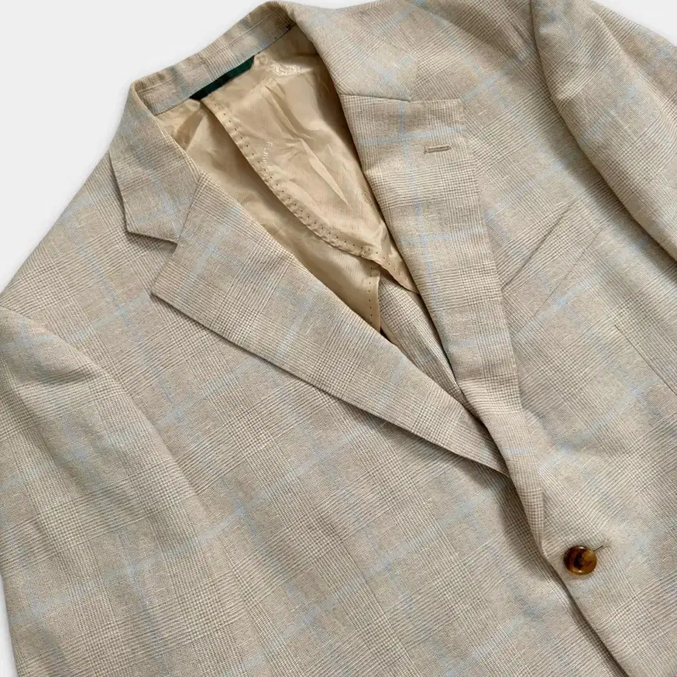 vintage ermenegildo zegna woven blazer