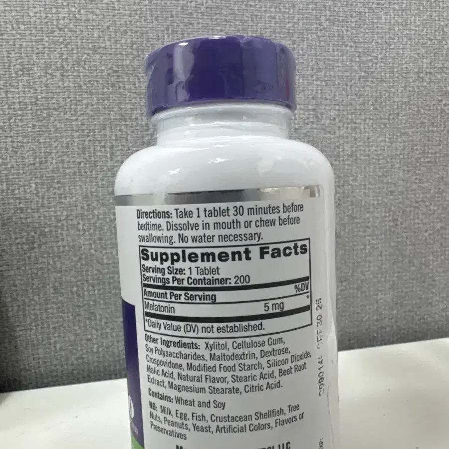 NATROL 수면 보조제 200 tablets