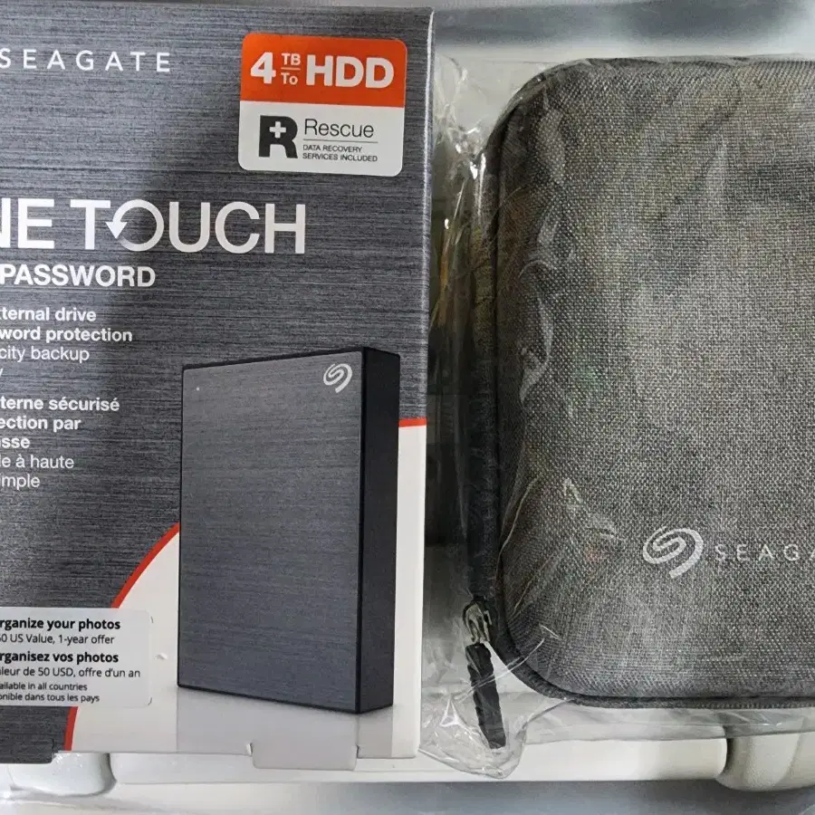 Seagate One Touch HDD 데이터복구 4TB(스페이스그레이)