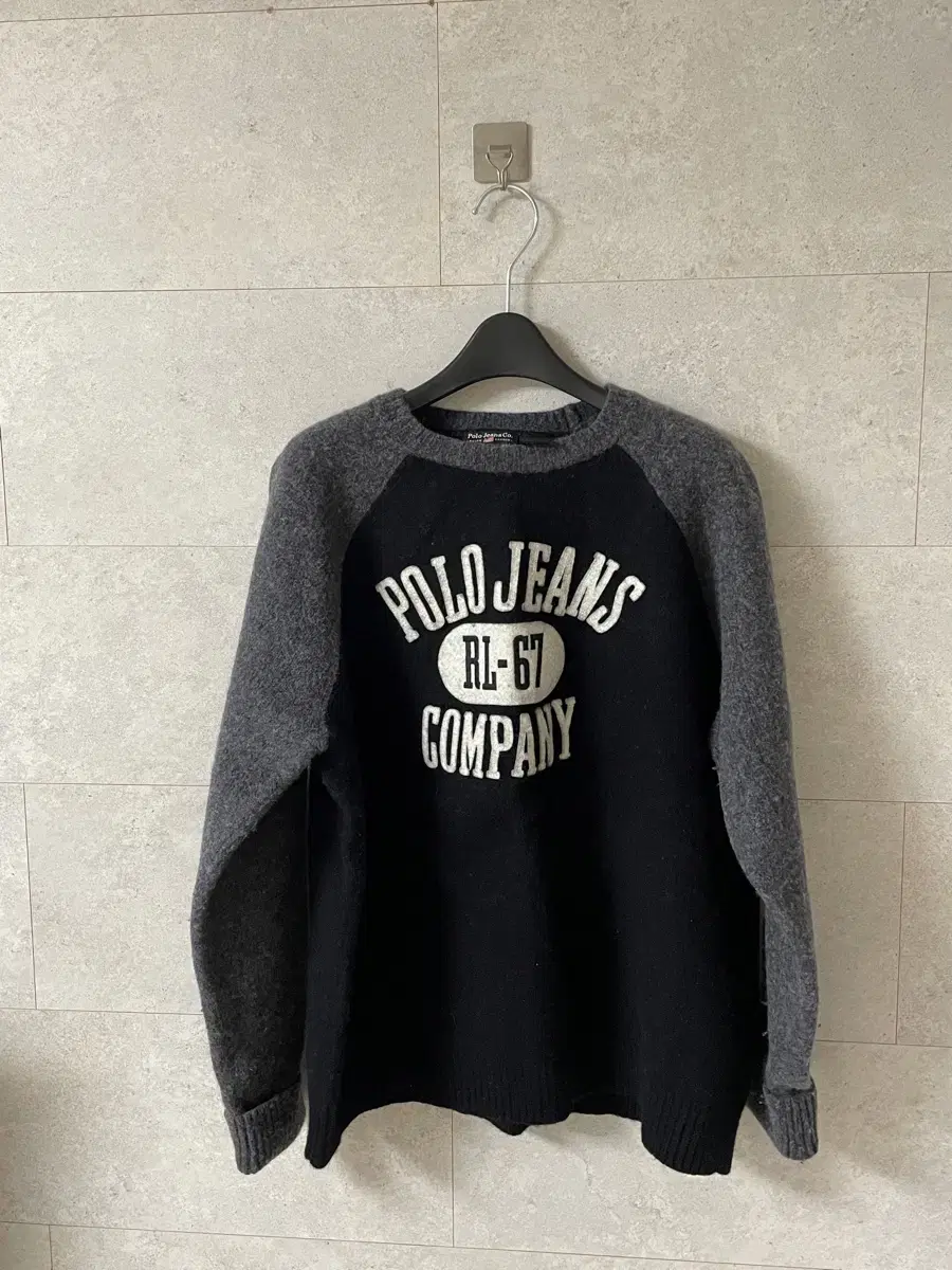 Polo Jins Wool100 Knit XL (Genuine)