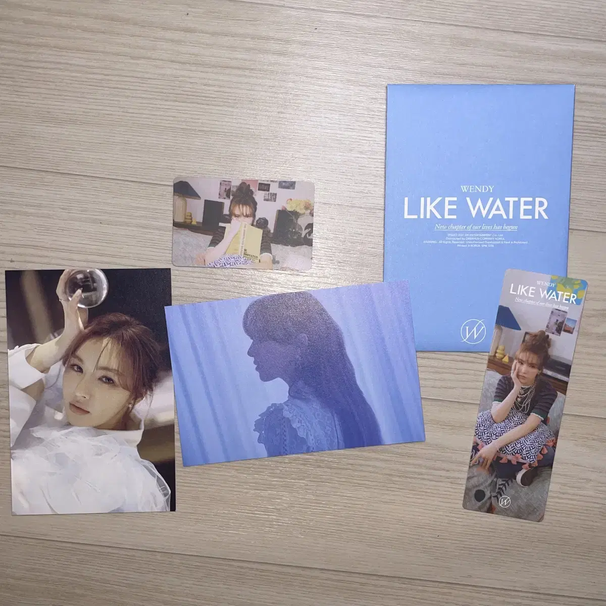 레드벨벳 웬디 라이크 워터 like water 앨범