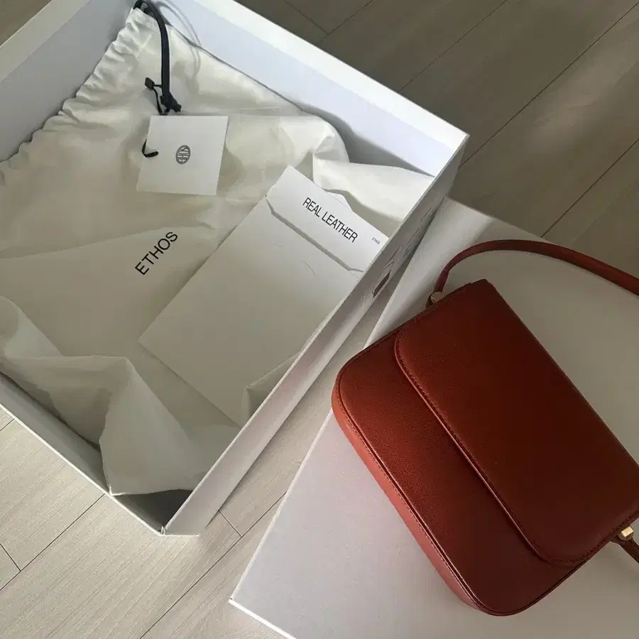 ETHOS MINI FLIP BAG (red) 에토스가방 미니플립백