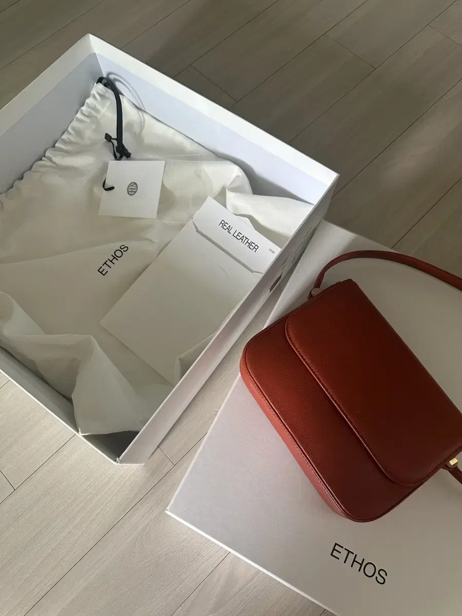 ETHOS MINI FLIP BAG (red) 에토스가방 미니플립백