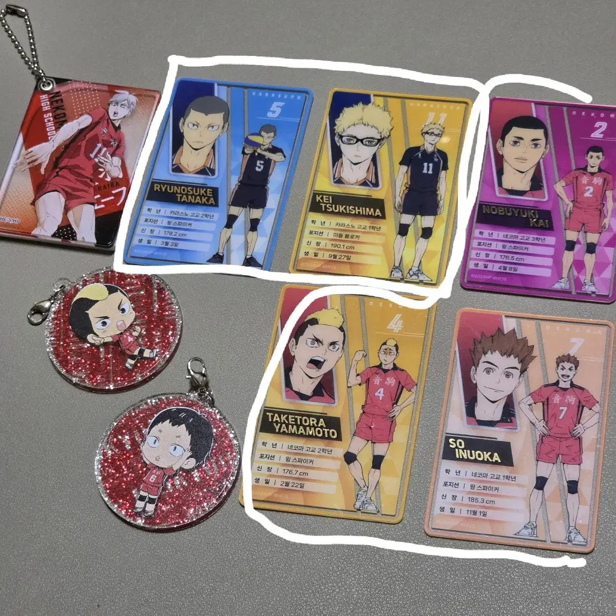 Haikyuu pop up Collection Clearcard