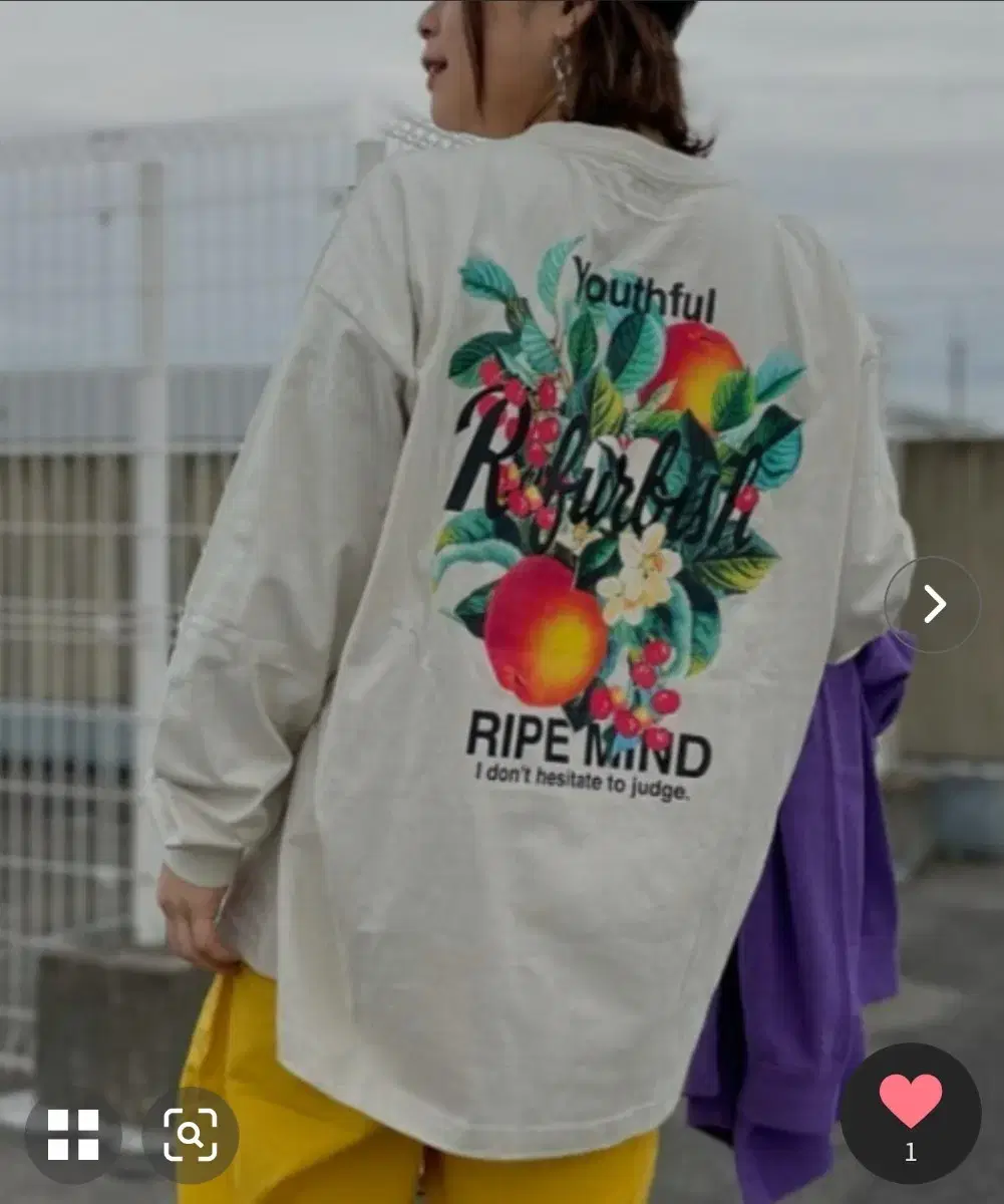 Refurbish Flower Long Sleeve