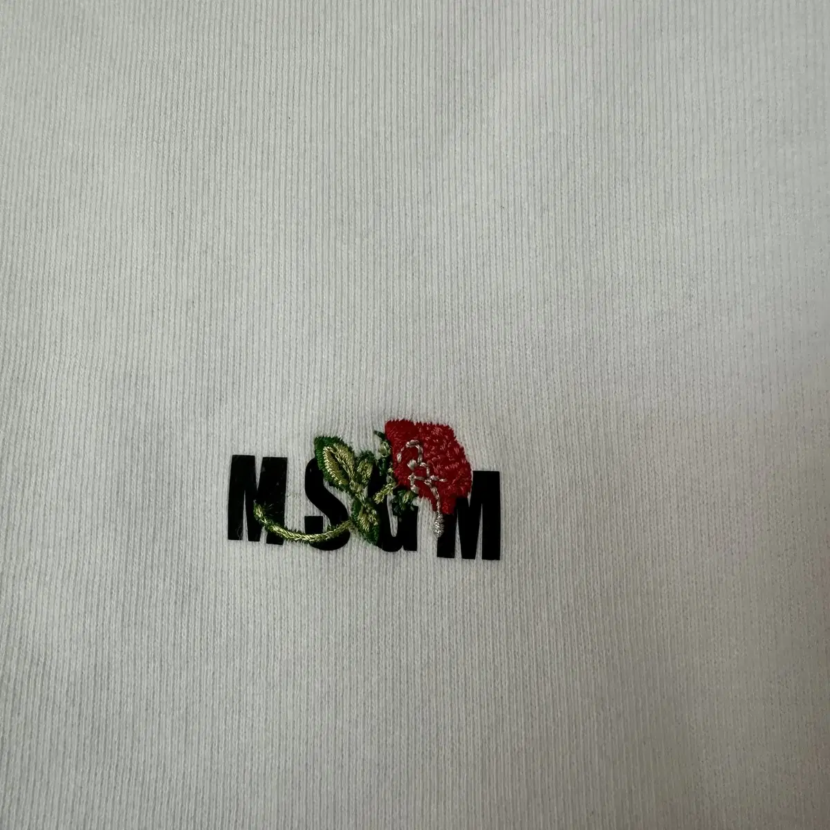 우먼S MSGM 크롭 후드