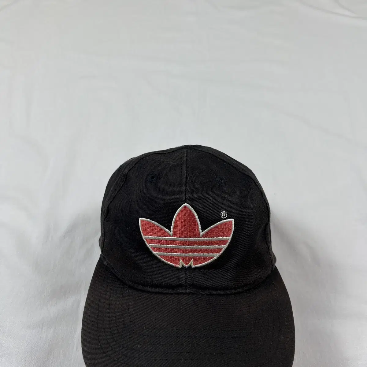 90s 아디다스 adidas 불꽃 로고 스펠아웃 스냅캡 모자