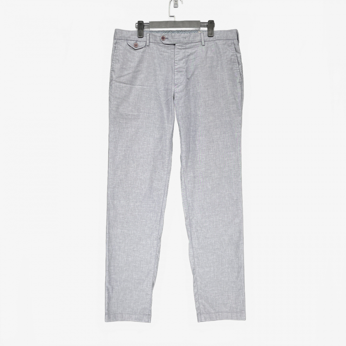 (94/106) Vinpole Men's Grey Cotton Trousers